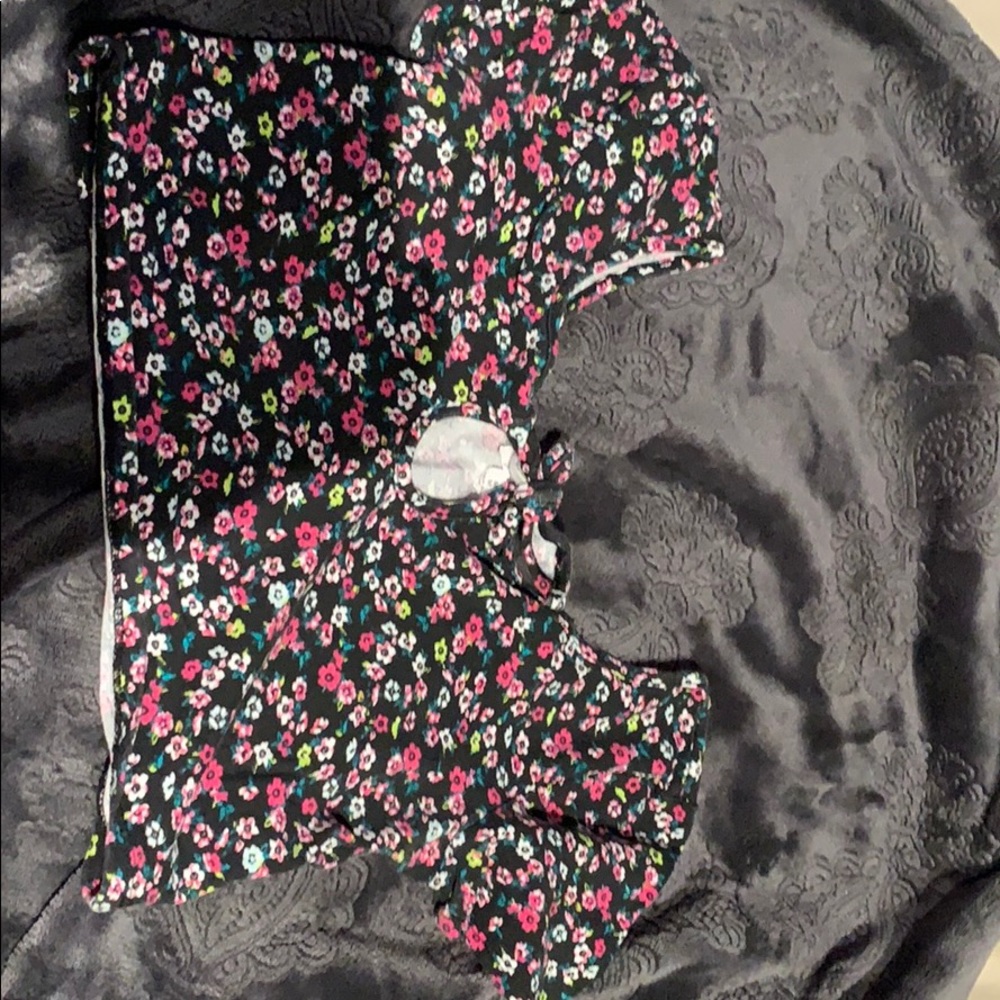 Floral cropped t-shirt